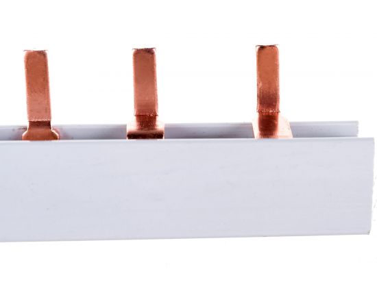 Соединительная шина типа PIN REXANT 12 штырей 3Р 63 А 22 см 11-2244-1 – изображение 4