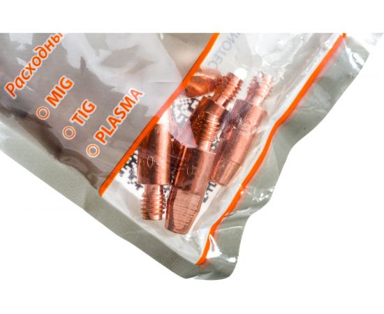 Наконечник токопроводящий (E-Cu; М6х28; 0.8 мм) для горелок MIG/MAG Сварог ICU0004-08 – изображение 4