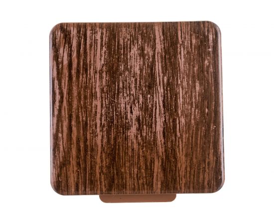 Распаячная коробка Урал ПАК для открытой проводки под темное дерево 80*80*50мм (квадратная),7 входов КО-92018080-032 – изображение 4