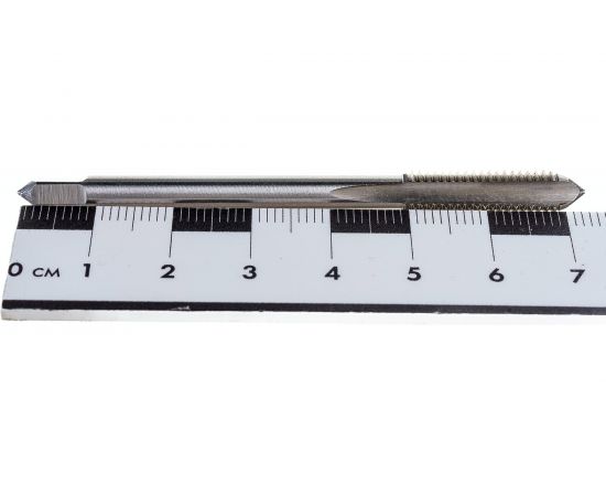 Машинно-ручной метчик М 6х1.0 (комплект 2шт., d1=4.5мм, исп.1, H2) ТехноСталь t171011 – изображение 6