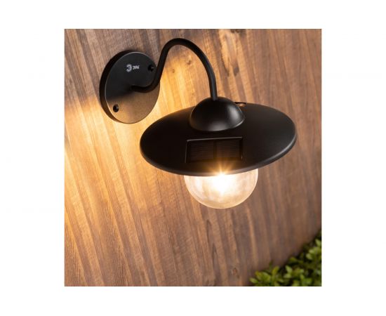 Светильник уличный ERASF22-38 на солнечных батареях настенный Ретро 1 LED, ЭРА Б0053388 – изображение 6