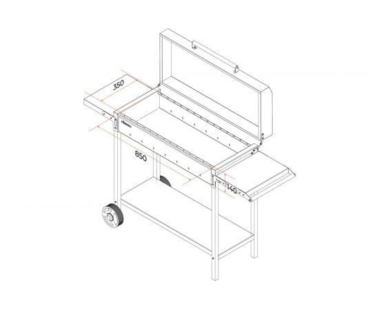 Гриль-мангал GRATAR МАН 303 – изображение 8