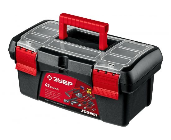 Универсальный набор инструмента для дома ЗУБР Хозяин-42 42 предмета 22105 – изображение 10