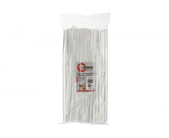Комплект клеевых стержней прозрачных (1 кг; 11.2х300 мм) INTERTOOL RT-1026 