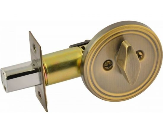 Врезной замок НОРА-М D5 ст.бронза фикс. В 8959 