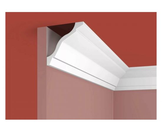 Карниз Cosca decor KX028 75x75 мм, 2000 мм, экополимер СПБ071634 