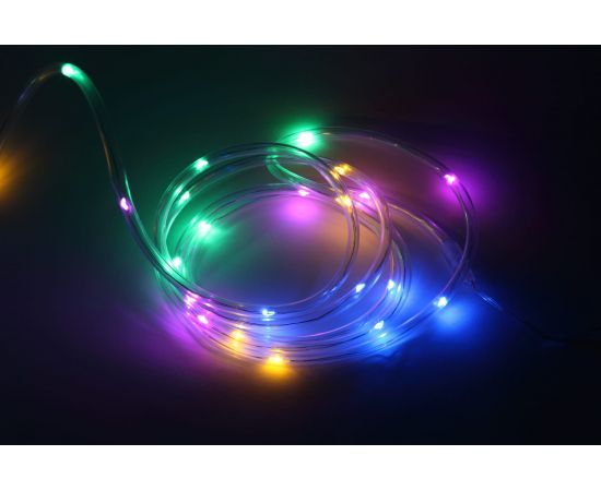 Садовый дюралайт ЭРА ERANN2412 на солнечной батарее, мультиколор Б0044221 