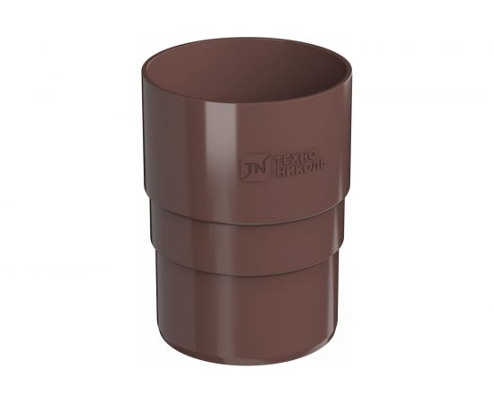 Муфта трубы Технониколь (ПВХ; коричневый; 1 шт) TN359457 