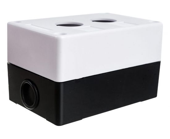 Корпус TDM КП102 для кнопок, 2места, белый SQ0705-0002 