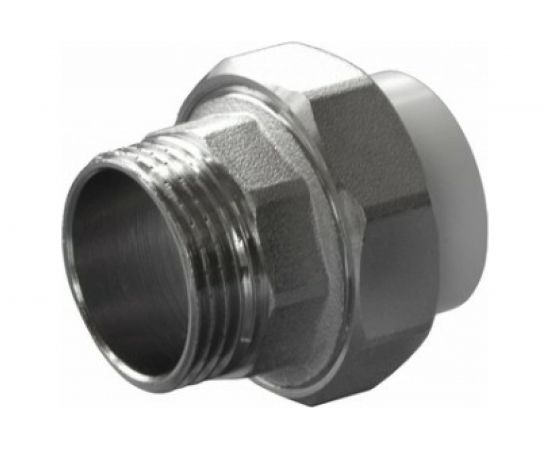 Разъемная муфта с наружной резьбой Политэк ПП 20х1 9800002001 