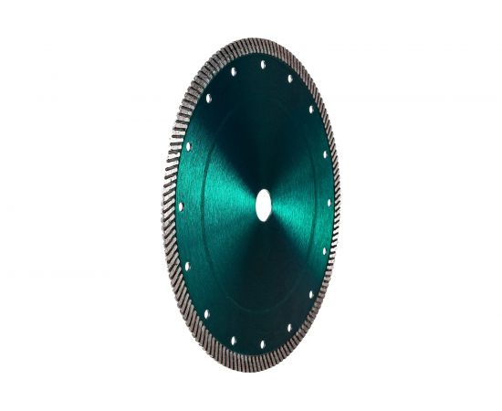 Диск алмазный отрезной Турбо Железобетон (230x22.23 мм) TRIO-DIAMOND TP176 – изображение 2