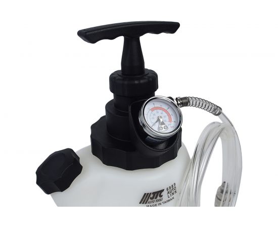 Ручная установка для замены тормозной жидкости JTC 3 л 0-4 bar 6989 – изображение 2