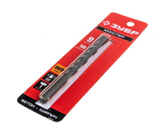 Сверло по бетону ЗУБР 9x110 мм 2922-110-09 – изображение 2