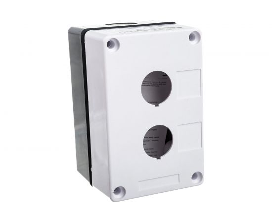 Корпус TDM КП102 для кнопок, 2места, белый SQ0705-0002 – изображение 2