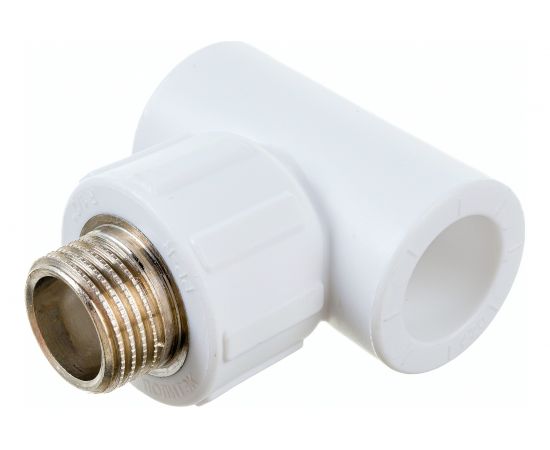 Тройник с наружной резьбой Политэк ПП 20x1/2 9510002012 – изображение 3