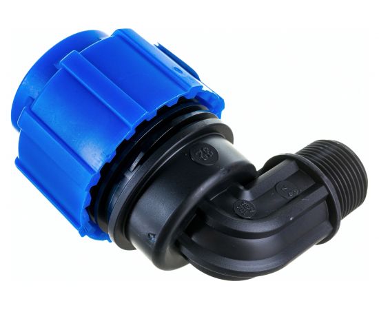 Отвод с наружной резьбой ПОЛИТЭК 32х3/4 50013234 – изображение 3