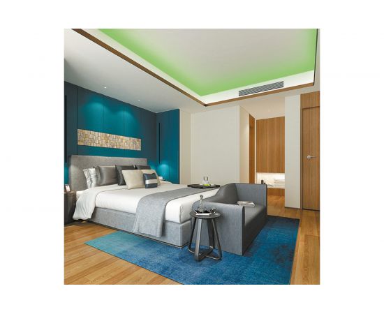 Светодиодная лента Apeyron 24В, 11Вт/м, COB, 352д/м, IP20, подложка 10мм, 5м, зеленый/00-359 – изображение 3