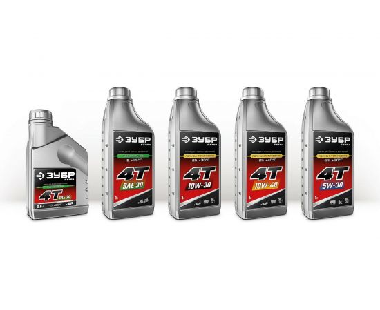 Минеральное масло ЗУБР Extra 4Т-30 0.6 л, для 4-тактных двигателей 70613-06 – изображение 3