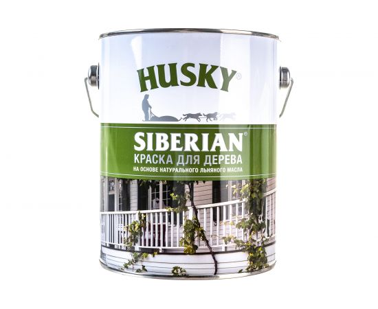 Краска для дерева HUSKY SIBERIAN (белая; база А; 2.7 л) 27006 – изображение 3