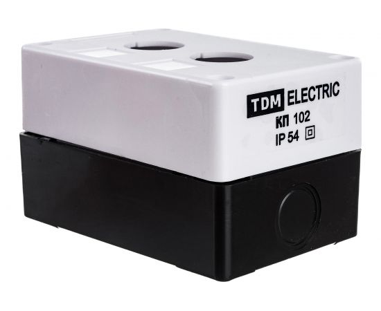 Корпус TDM КП102 для кнопок, 2места, белый SQ0705-0002 – изображение 3
