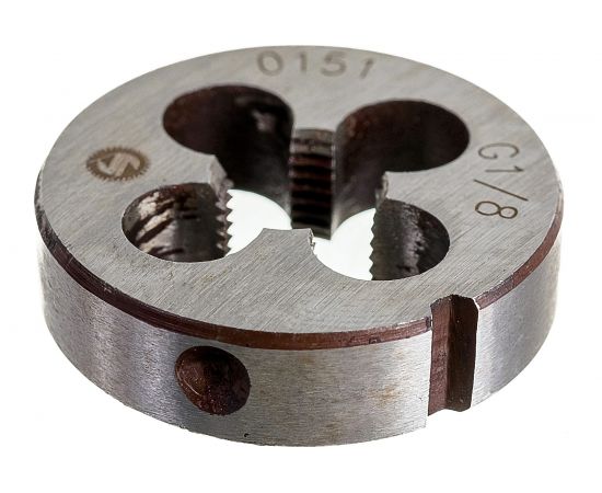 Трубная плашка ИНСТУЛС G 1/8 30x9 9ХС 2654-0151 ГОСТ 9740-71 00001418011 – изображение 3