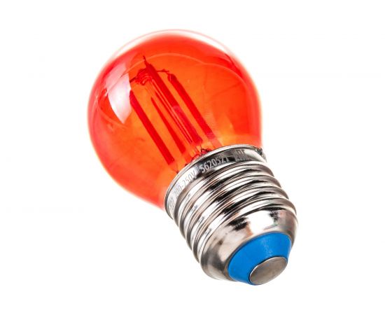 Лампа Uniel LED-G45-5W/RED/E27 GLA02RD светодиодная, форма шар UL-00002986 – изображение 3