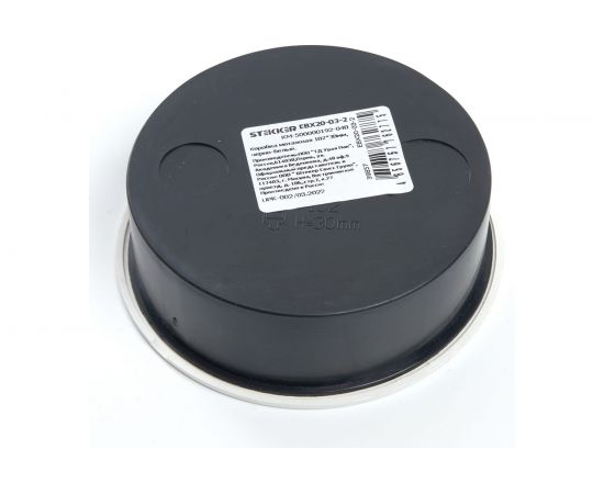 Монтажная коробка STEKKER 102x30мм EBX20-03-2, черно-белый 39857 – изображение 3