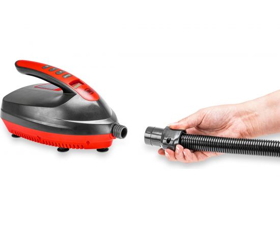 Heyner Насос воздушный премиум SUP с функцией Автостоп 70 л/мин12 В 110W 1,1 bar. 6 адаптеров 211250 – изображение 4