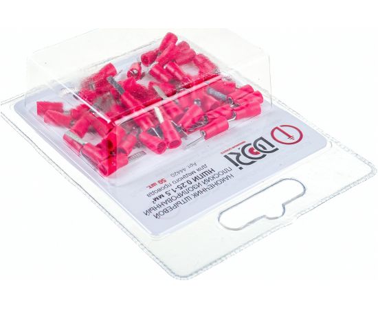 Штырьевой плоский наконечник DORI НШПИ 0,25-1,5 мм2 50 шт 44420 – изображение 4