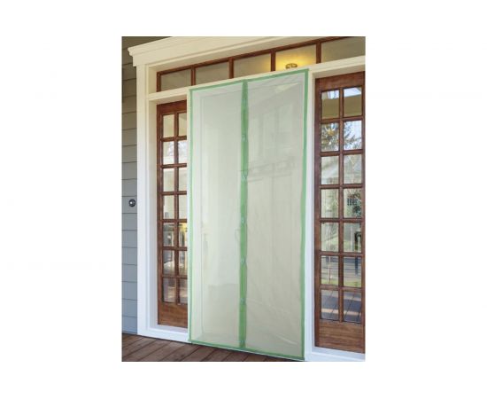 Антимоскитная сетка СИМАЛЕНД 100x210 см, на магнитах, цвет зеленый 4095245 – изображение 4