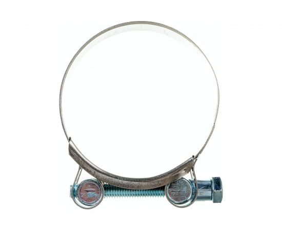 Силовой хомут Nord-Yada Д: 68-73 мм, Ш: 24 мм, Т: 0,8 мм, болт: М8х75, нерж. сталь 902890 – изображение 4