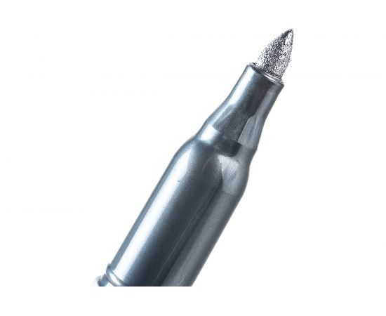 Маркер Markal DURA-INK 15 INK MARKER FINE BULLET TIP SILVER / серебристый 96027 – изображение 5