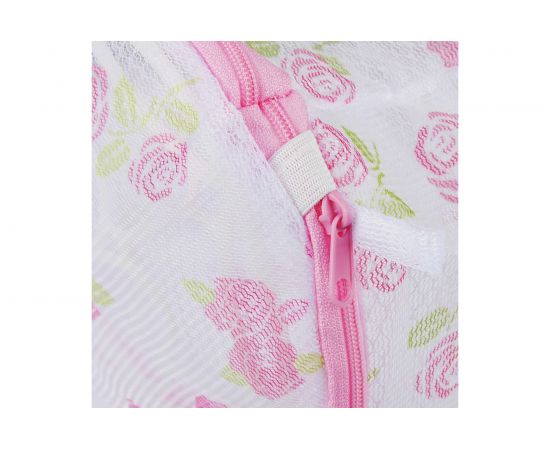 Мешок для стирки белья VETTA цилиндр, на замке, пластик, полиэстер, d15x16h см, 4 дизайна 452-013 – изображение 5