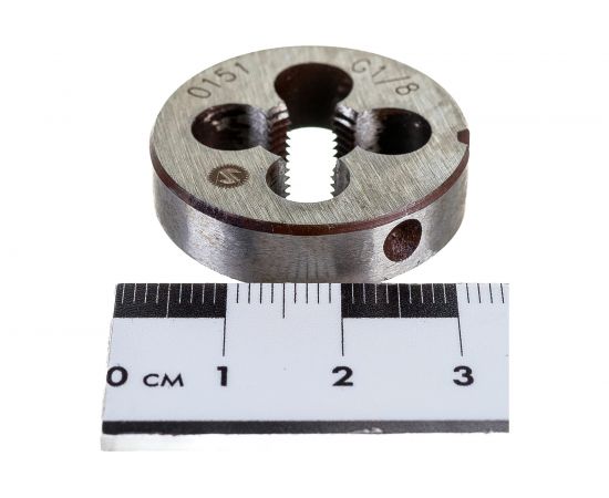 Трубная плашка ИНСТУЛС G 1/8 30x9 9ХС 2654-0151 ГОСТ 9740-71 00001418011 – изображение 5