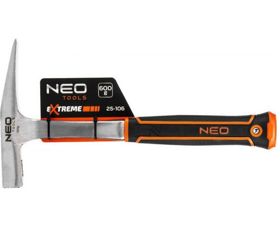 Молоток каменщика NEO Tools 600 г, цельнокованый 25-106 – изображение 6