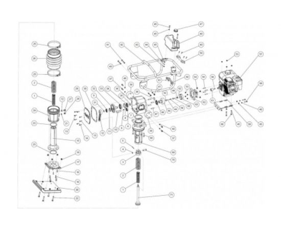 Трамбовщик Grost TR-80HC 101708 – изображение 8