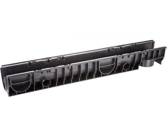 Лоток Ecoteck пластиковый черный 100.125 h129 