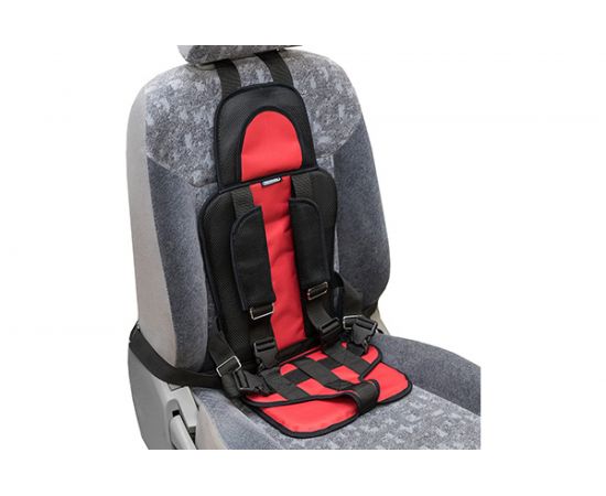 Бескаркасное детское автокресло SKYWAY ПОДРАСТАЙ-КА красное S02802015 