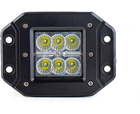 Фара рабочего света Nord-Yada 12Вт встраиваемая 6 диодов LED 122х91х70 ближний/дальний 907695 