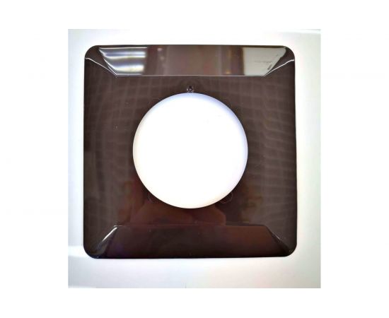 Накладная рамка под выключатель и розетку SVET коричневая SV0407-0007 