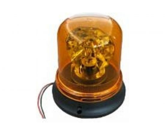 Проблесковый маяк ДАЛИ-авто 24V галоген, магнит + стационар. желтый DA-00504 