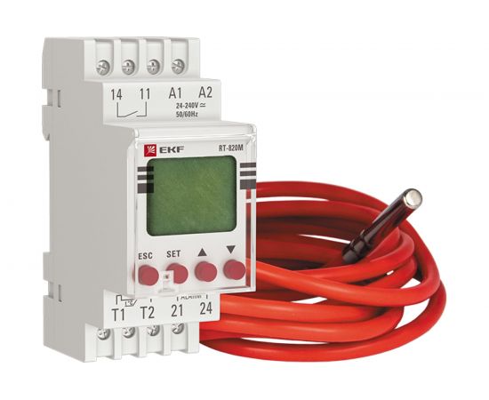 Реле температуры EKF с дисплеем, RT-820M, PROxima RT-820M 