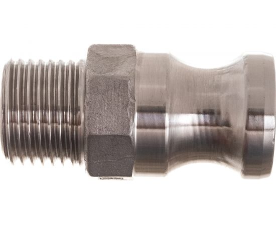 Камлок тип F (ниппель; наружная резьба BSP; 12 мм-1/2""; нержавеющая сталь) TITAN LOCK TL50FSS 