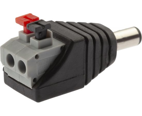 Разъем питания ЭРА R-DC03 штекер, DC, 2.1х5.5, с быстрозажимной колодкой Б0048310 – изображение 2