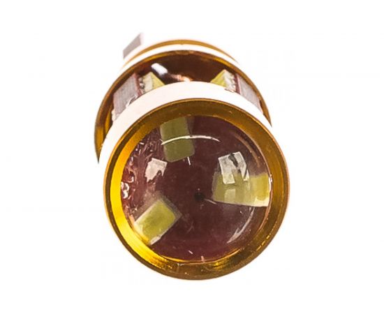 Автолампа диод T10 W5W 27 SMD диодов 1-контурная без цоколя белая SKYWAY S08201244 – изображение 2
