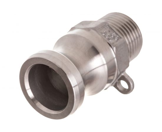 Камлок тип F (ниппель; наружная резьба BSP; 12 мм-1/2""; нержавеющая сталь) TITAN LOCK TL50FSS – изображение 2