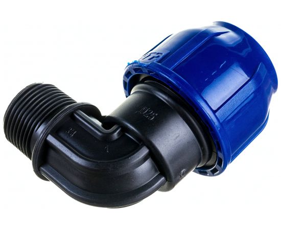 Отвод компрессионный PN16 (25 мм; 3/4") с наружной резьбой RTP 14697 – изображение 2