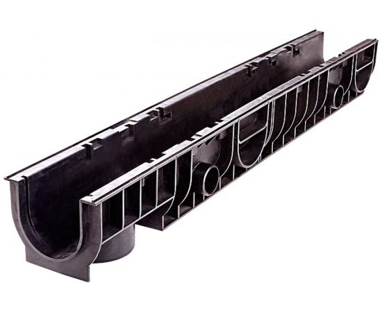 Лоток Ecoteck пластиковый черный 100.125 h129 – изображение 2