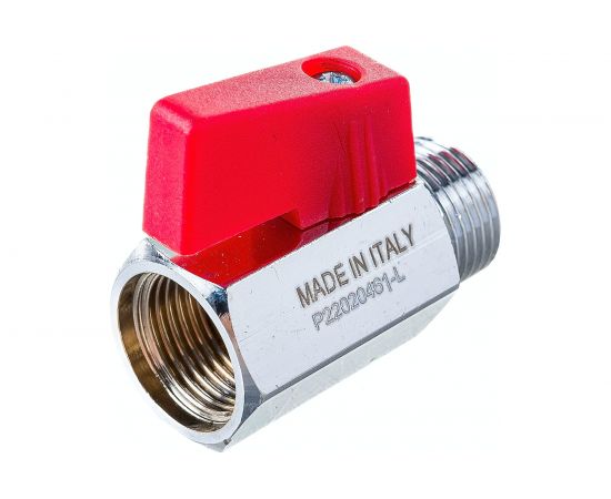 Шаровой кран ITAP MINI рукоятка-флажок, резьба нр-вр 3/8" /20/320/ 126/3/8 1260038 – изображение 2