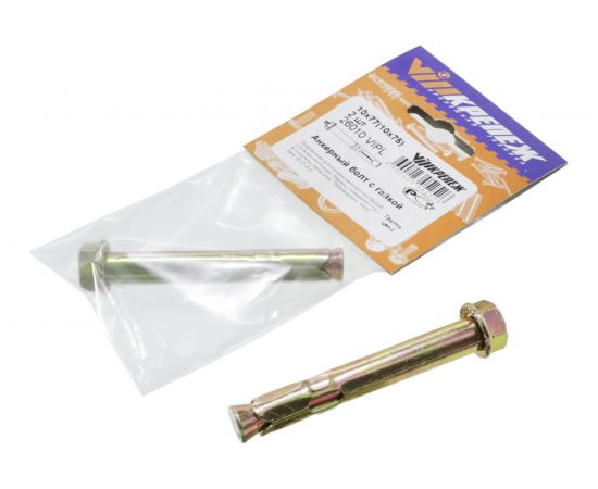 Анкерный болт с гайкой VIPкрепеж 10/77, 2 шт. 26010 VIPL – изображение 3